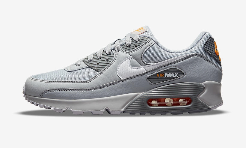 2021年 発売予定！ナイキ エア マックス 90 “グレー/オレンジ” (NIKE AIR MAX 90 “Grey/Orange”) [DR0145-001]