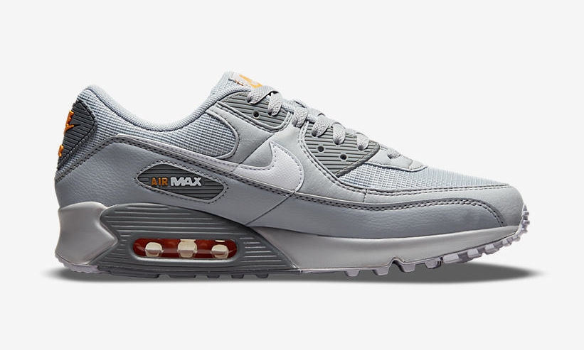 2021年 発売予定！ナイキ エア マックス 90 “グレー/オレンジ” (NIKE AIR MAX 90 “Grey/Orange”) [DR0145-001]