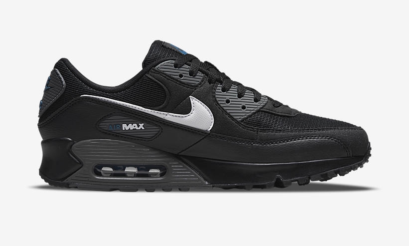 2021年 発売予定！ナイキ エア マックス 90 “ブラック/ブルー” (NIKE AIR MAX 90 “Black/Blue”) [DR0145-002]