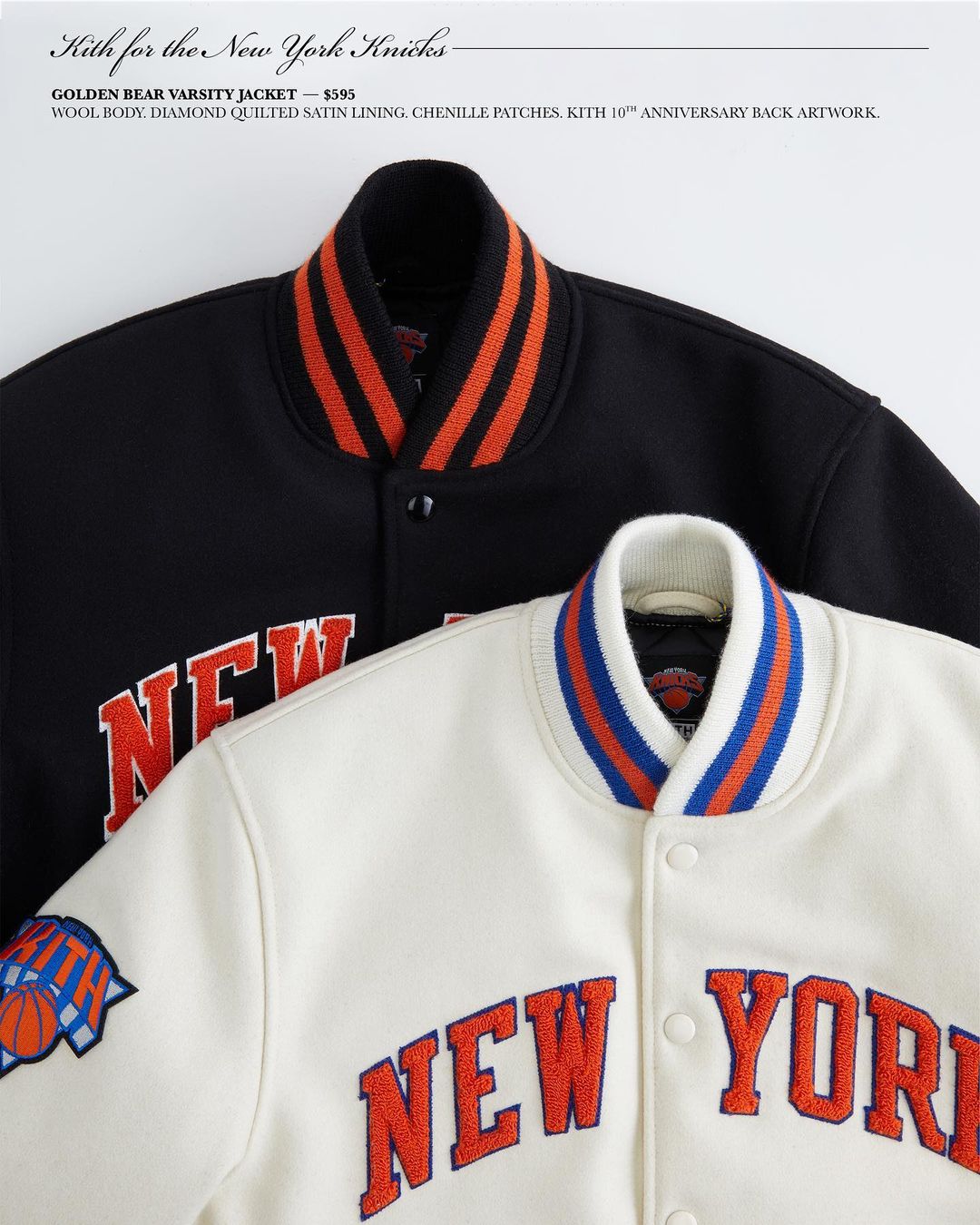 Kith for the New York Knicks】KITH MONDAY PROGRAM 2021年 第36弾が