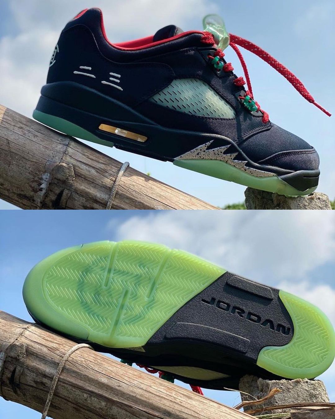 【国内 5/20 発売】CLOT x NIKE AIR JORDAN 5 LOW SP (クロット ナイキ エア ジョーダン 5 ロー SP) [DM4640-036]