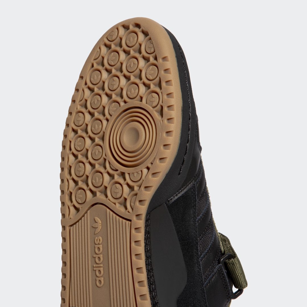 adidas Originals FORUM LOW “Black/Focus Olive/Gum” (アディダス オリジナルス フォーラム ロー “ブラック/フォーカスオリーブ/ガム”) [H01928]