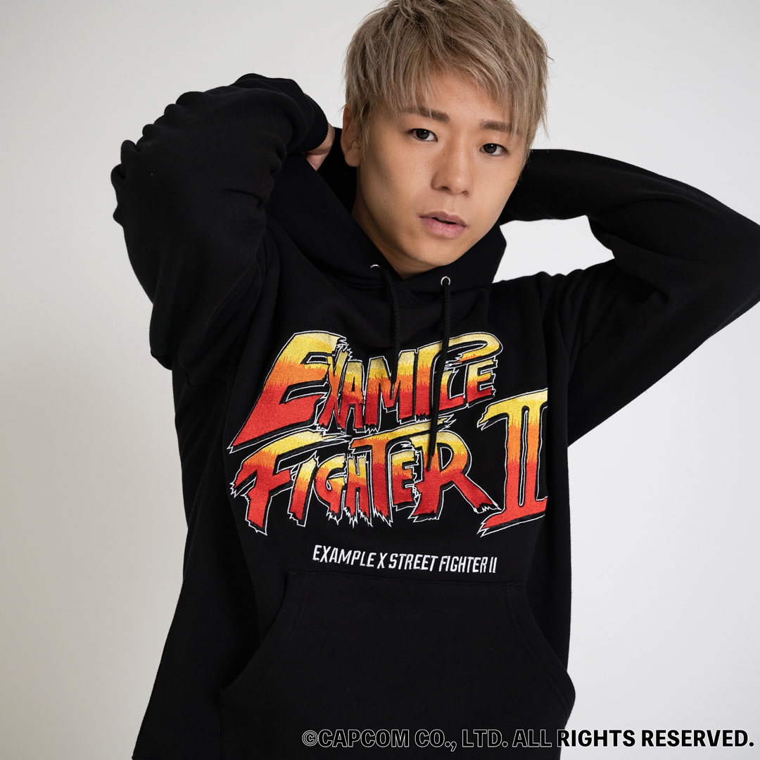 EXAMPLE × STREET FIGHTER II コラボレーションアイテムが10/30 発売 (エグザンプル ストリート ファイター)