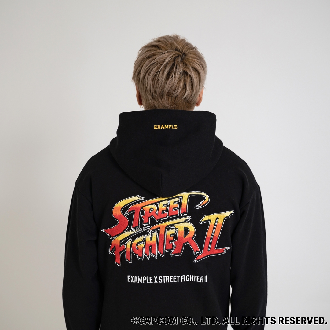 EXAMPLE × STREET FIGHTER II コラボレーションアイテムが10/30 発売 (エグザンプル ストリート ファイター)