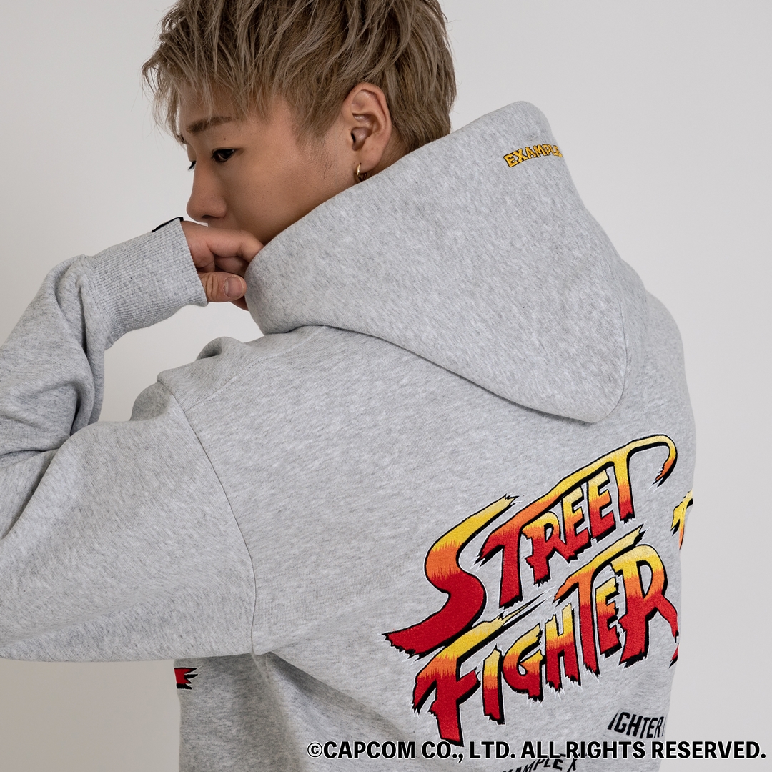 EXAMPLE × STREET FIGHTER II コラボレーションアイテムが10/30 発売 (エグザンプル ストリート ファイター)