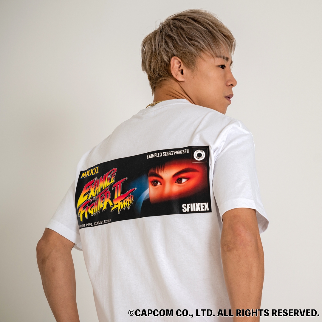 EXAMPLE × STREET FIGHTER II コラボレーションアイテムが10/30 発売 (エグザンプル ストリート ファイター)