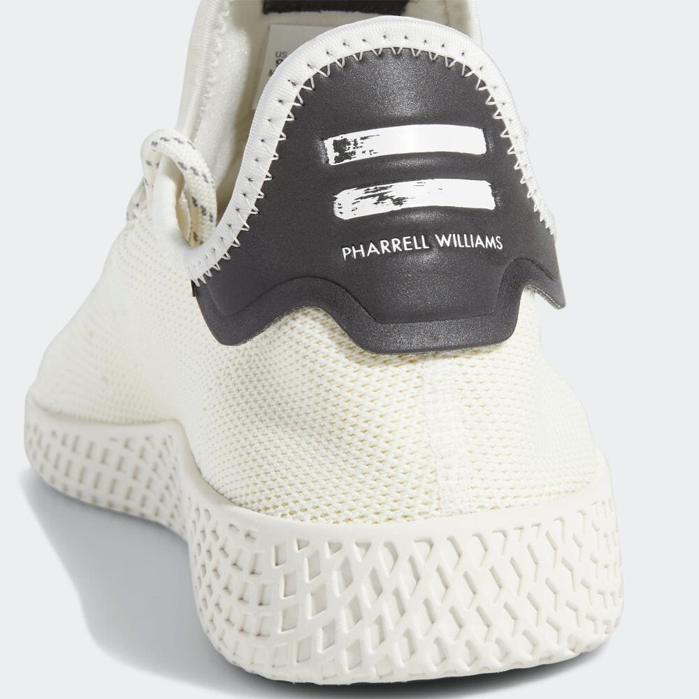【10/29 発売】Pharrell Williams x adidas Originals TENNIS Hu “White/Black” (ファレル・ウィリアムス アディダス オリジナルス テニス HU “オフホワイト/チョークホワイト/コアブラック”) [GZ3920]