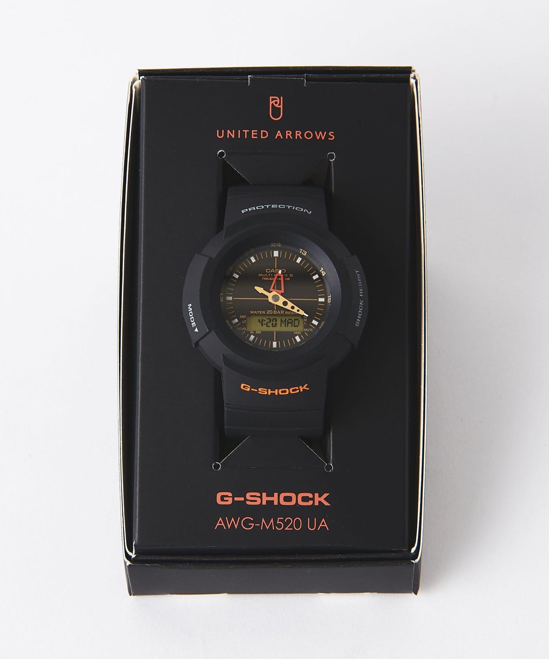 BEAUTY&YOUTH × G-SHOCK /別注 AWG-M520UA 11月下旬発売 (ビューティアンドユース Gショック ジーショック)