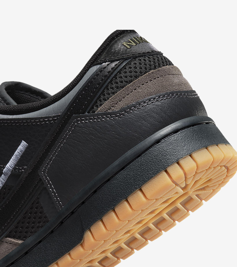 【国内 1/26 発売】ナイキ ダンク ロー “スクラップ/ブラック/ガム” (NIKE DUNK LOW “Scrap/Black/Gum”) [DB0500-001]