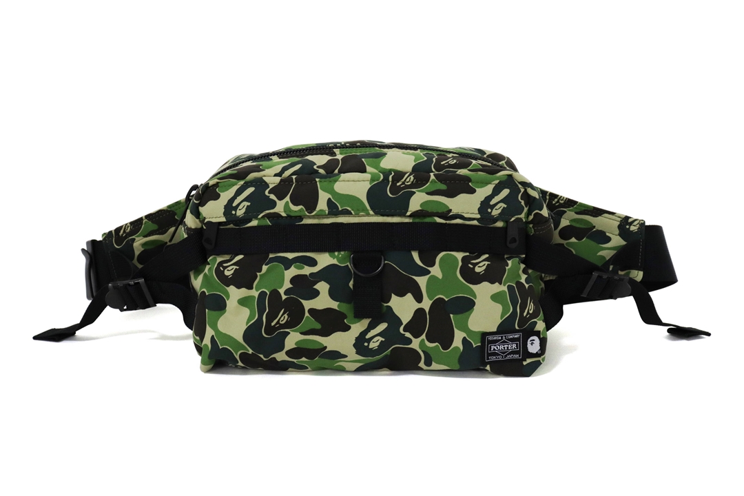 A BATHING APE × PORTER コラボ最新作！「ABC CAMO」4アイテムが10/29、10/30 発売 (ア ベイシング エイプ ポーター)