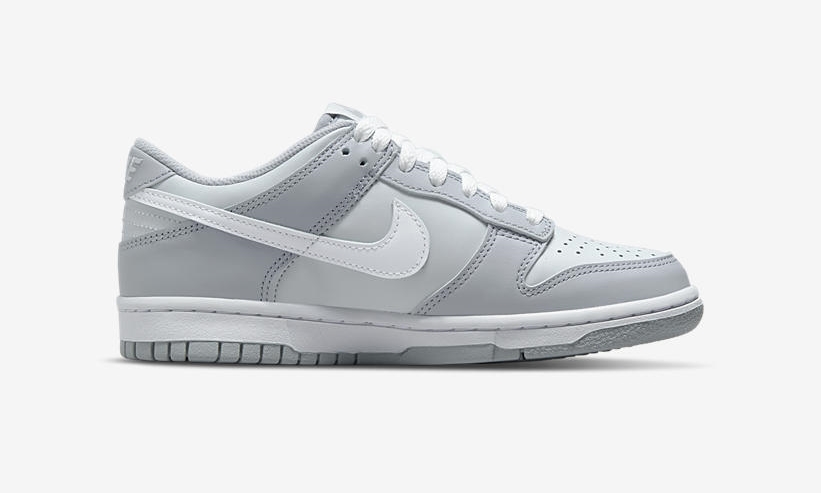 2021年 発売予定！ナイキ GS ダンク ロー “グレー/ホワイト” (NIKE GS DUNK LOW “Grey/White”) [DH9765-001]