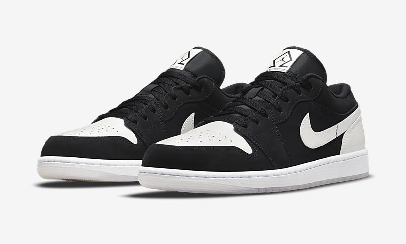 【国内 2/8 発売】ナイキ エア ジョーダン 1 ロー “ダイアモンド/ブラック/ホワイト” (NIKE AIR JORDAN 1 LOW “Diamond/Black/White”) [DH6931-001]