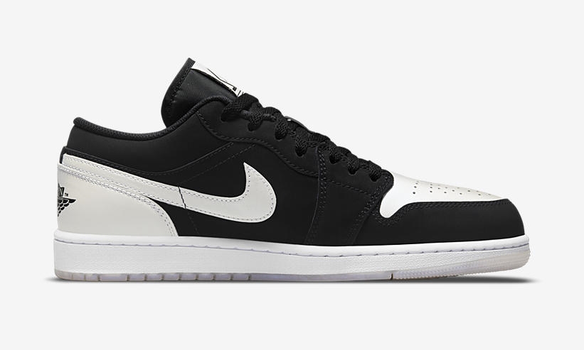 【国内 2/8 発売】ナイキ エア ジョーダン 1 ロー “ダイアモンド/ブラック/ホワイト” (NIKE AIR JORDAN 1 LOW “Diamond/Black/White”) [DH6931-001]