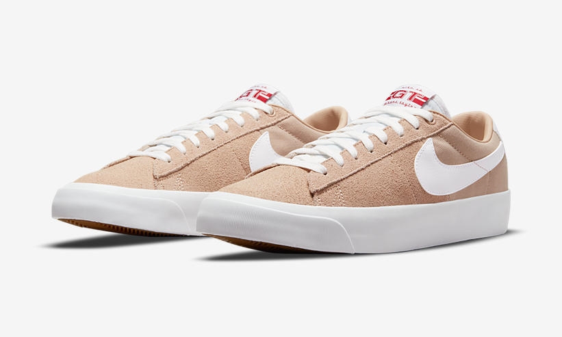 ナイキ SB ズーム ブレーザー ロー プロ GT “ピンク/ホワイト/ガム” (NIKE SB ZOOM BLAZER LOW PRO GT “Pink/White/Gum”) [DC7695-200]