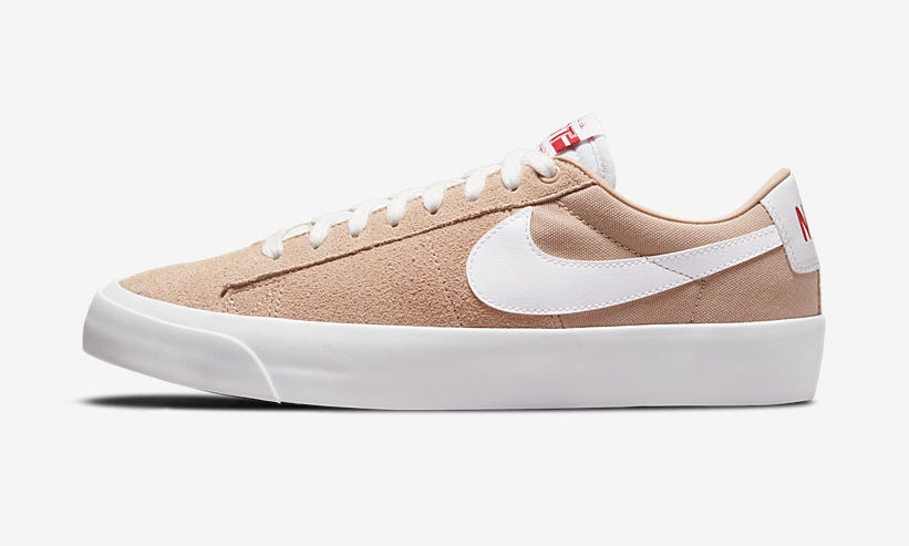 ナイキ SB ズーム ブレーザー ロー プロ GT “ピンク/ホワイト/ガム” (NIKE SB ZOOM BLAZER LOW PRO GT “Pink/White/Gum”) [DC7695-200]