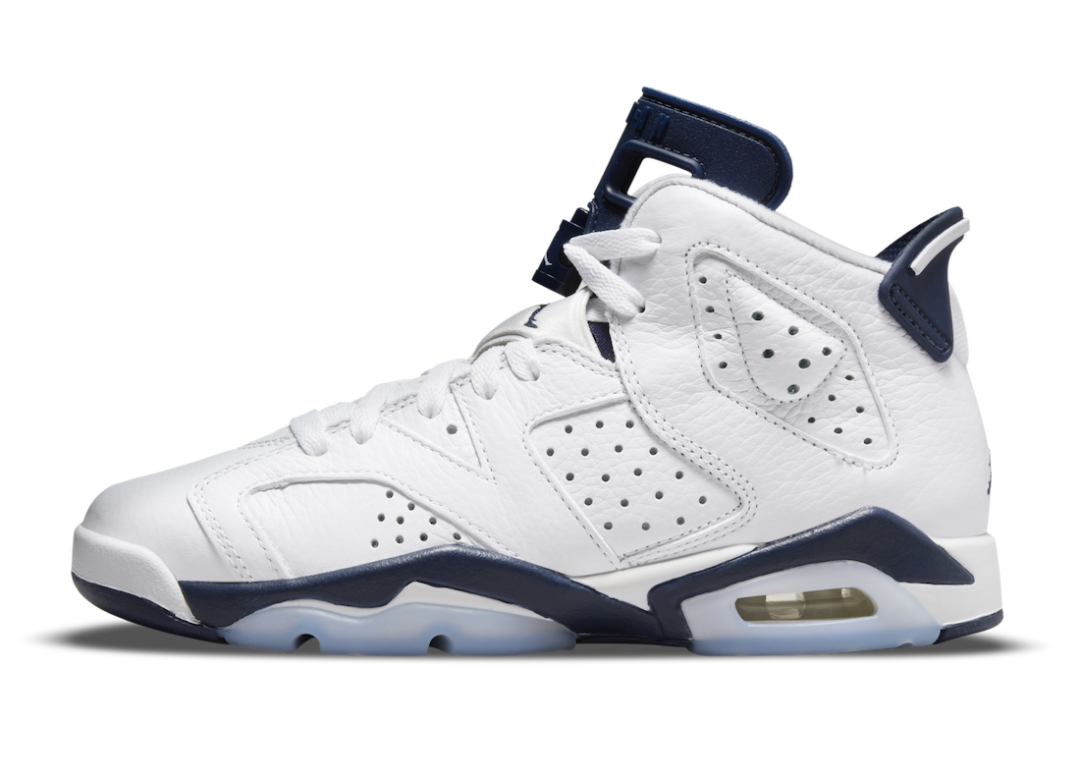 【国内 5/7 発売】ナイキ エア ジョーダン 6 レトロ “ホワイト/ミッドナイトネイビー” (NIKE AIR JORDAN 6 RETRO “Midnight Navy”) [CT8529-141]