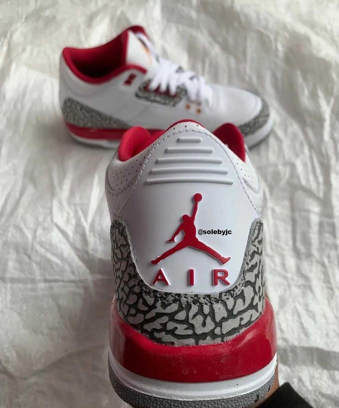 【国内 2/24 発売】ナイキ エア ジョーダン 3 レトロ “ホワイト/カーディナルレッド” (NIKE AIR JORDAN 3 RETRO “White/Cardinal Red”) [CT8532-126]