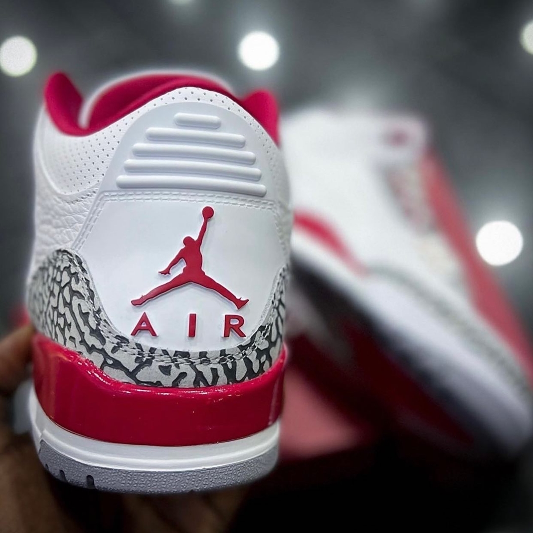 【国内 2/24 発売】ナイキ エア ジョーダン 3 レトロ “ホワイト/カーディナルレッド” (NIKE AIR JORDAN 3 RETRO “White/Cardinal Red”) [CT8532-126]