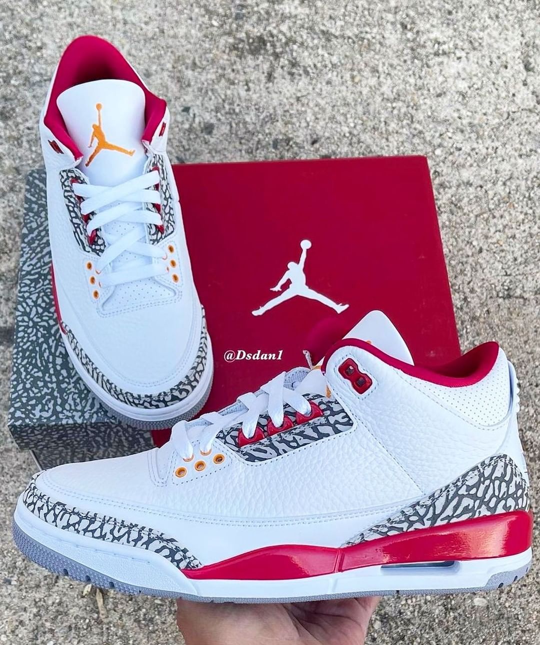 【国内 2/24 発売】ナイキ エア ジョーダン 3 レトロ “ホワイト/カーディナルレッド” (NIKE AIR JORDAN 3 RETRO “White/Cardinal Red”) [CT8532-126]