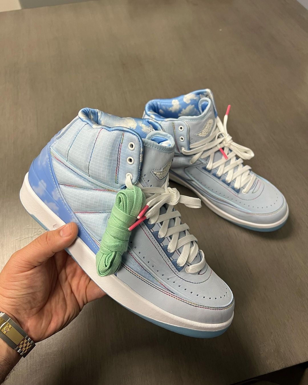 【国内 9/15 発売】J Balvin x NIKE AIR JORDAN 2 “Glow/GID” (J.バルヴィン ナイキ エア ジョーダン 2) [DQ7691-419]