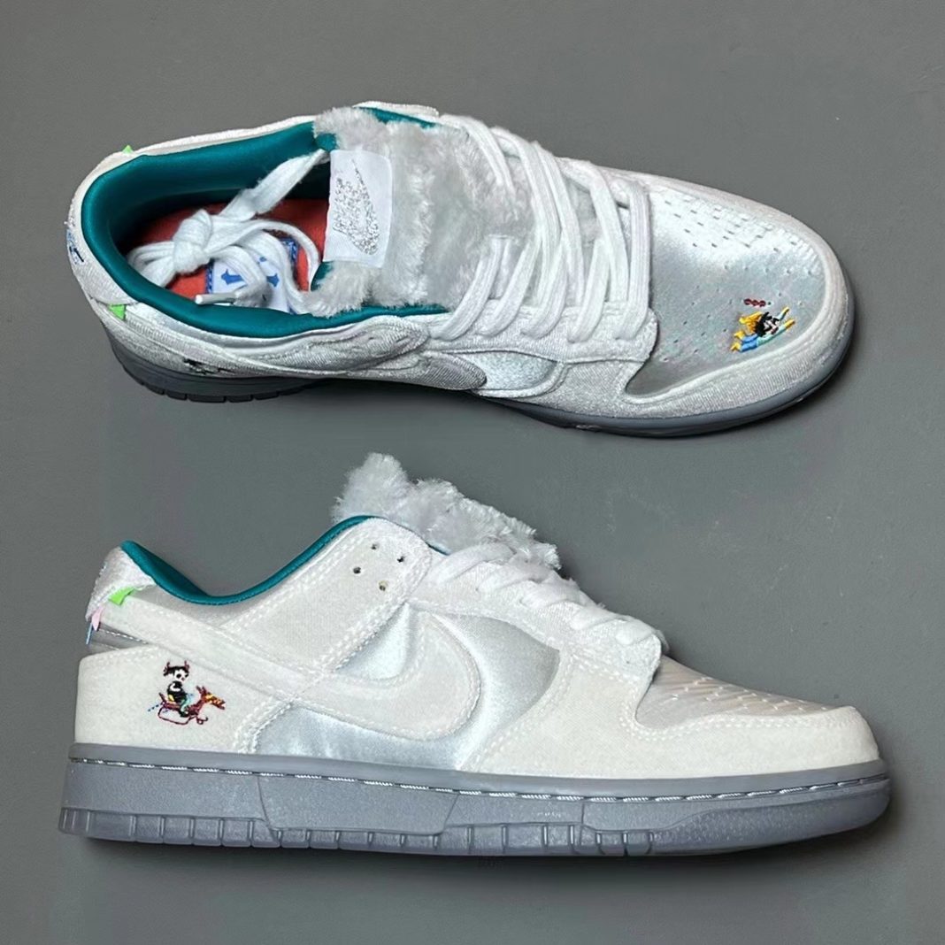 海外 12/10 発売予定！ナイキ ダンク ロー “冰/ホワイト/グリーン” (NIKE DUNK LOW “Ice/White/Green”) [DO2326-001]