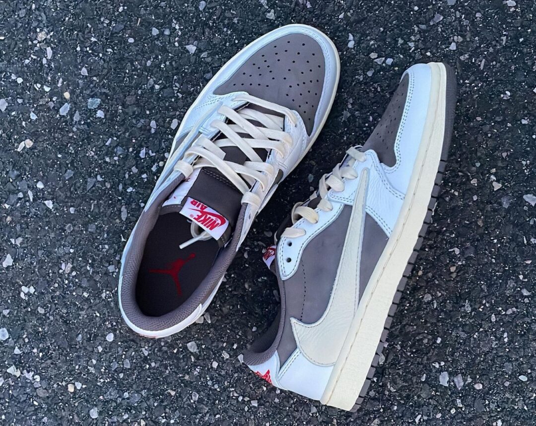 【国内 7/21 発売】トラビス・スコット × ナイキ エア ジョーダン 1 ロー OG “リバースモカ” (TRAVIS SCOTT NIKE AIR JORDAN 1 LOW OG “Reverse Mocha”) [DM7866-162]