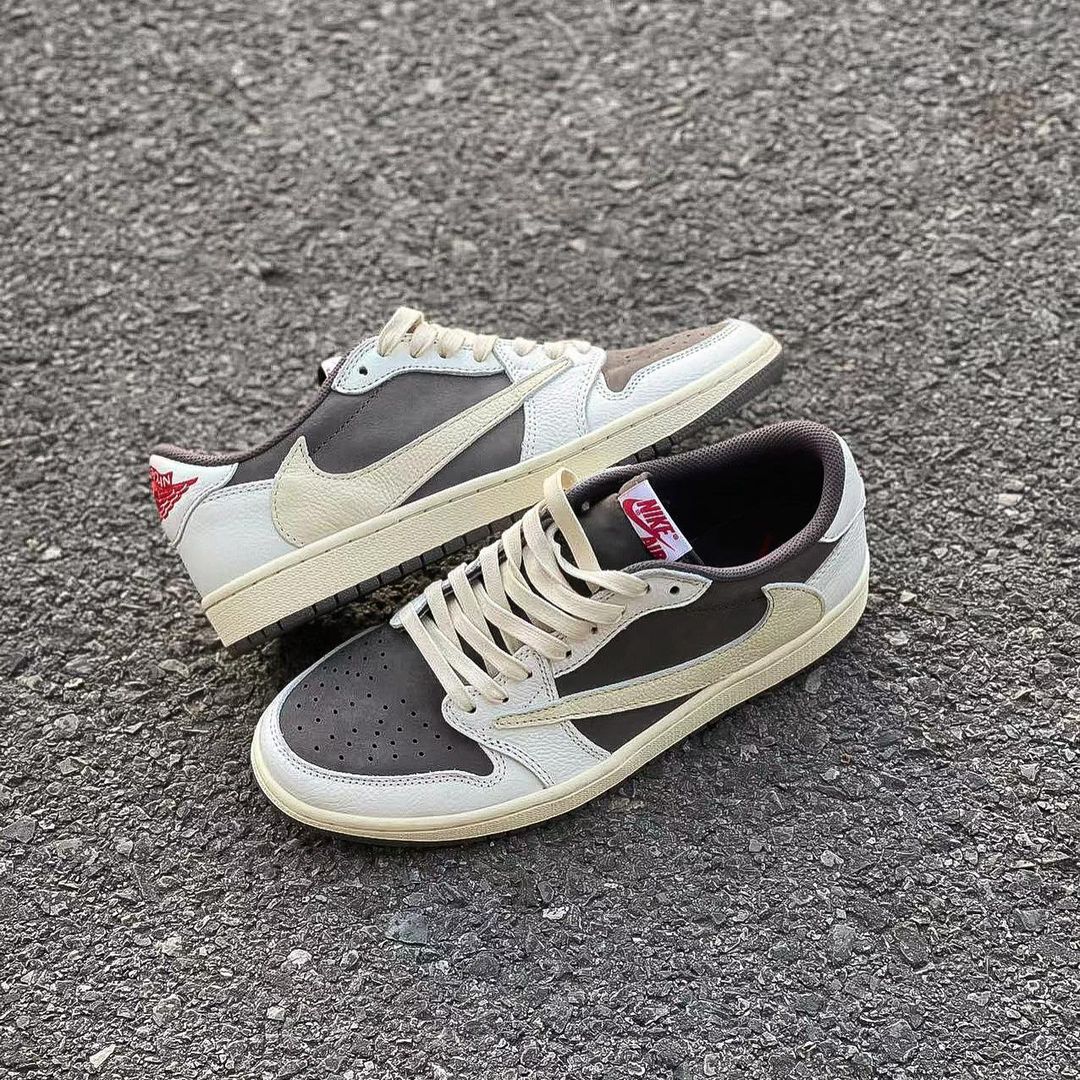 【国内 7/21 発売】トラビス・スコット × ナイキ エア ジョーダン 1 ロー OG “リバースモカ” (TRAVIS SCOTT NIKE AIR JORDAN 1 LOW OG “Reverse Mocha”) [DM7866-162]