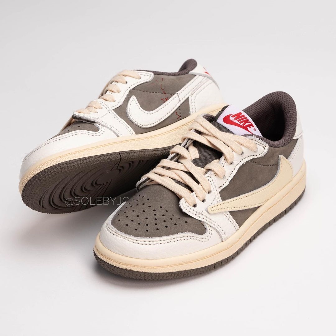 【国内 7/21 発売】トラビス・スコット × ナイキ エア ジョーダン 1 ロー OG “リバースモカ” (TRAVIS SCOTT NIKE AIR JORDAN 1 LOW OG “Reverse Mocha”) [DM7866-162]