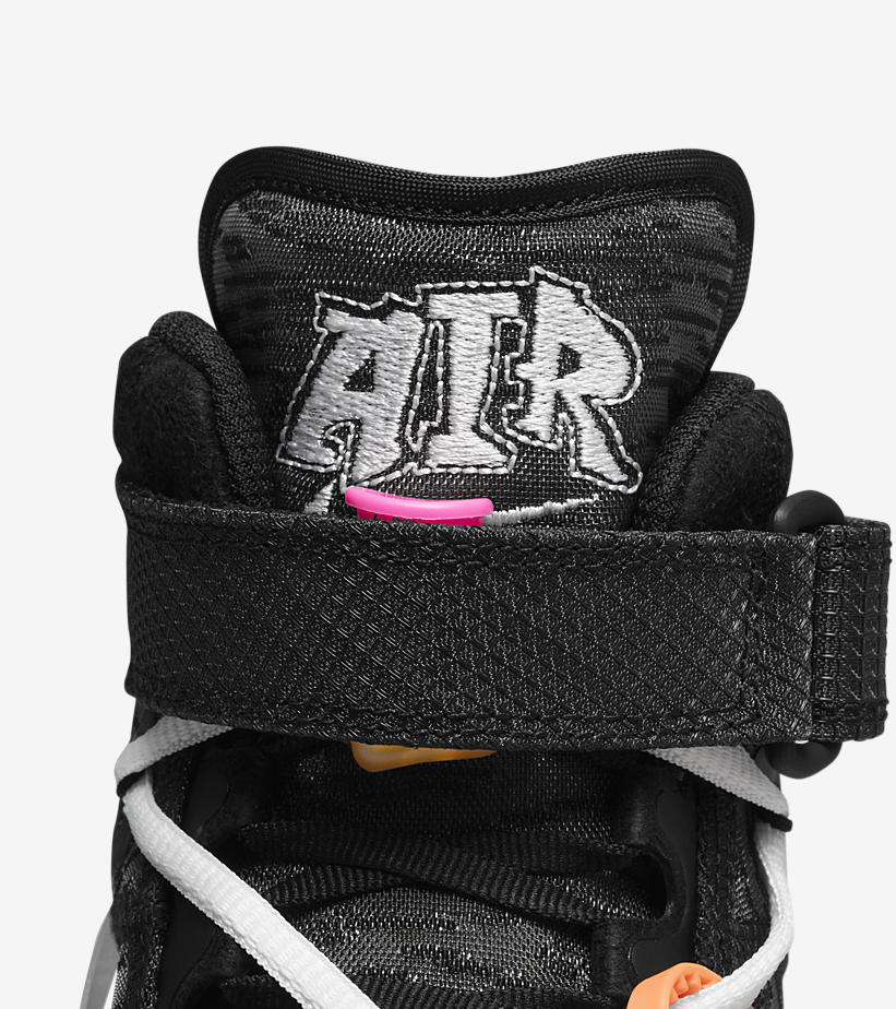 【国内 6/23 発売】OFF-WHITE x NIKE AIR FORCE 1 MID SP “Black/White” (オフホワイト ナイキ エア フォース 1 ミッド SP “ブラック/ホワイト”) [DO6290-001/DO6290-100]]