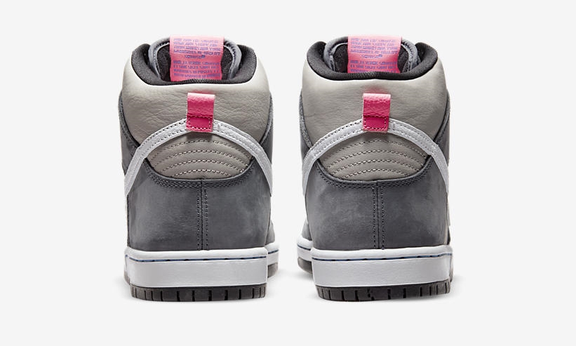 【国内 1/8 発売】ナイキ SB ダンク ハイ “グレー/ホワイト/ピンク” (NIKE SB DUNK HIGH “Grey/White/Pink”) [DJ9800-001]