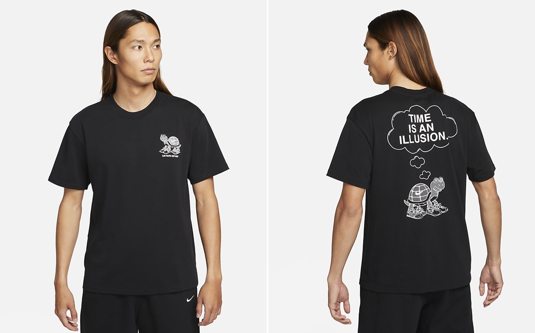 カメのグラフィックが可愛い ナイキ メンズ Tシャツ (NIKE MENS TEE) [DM2348-010/DM2348-100]