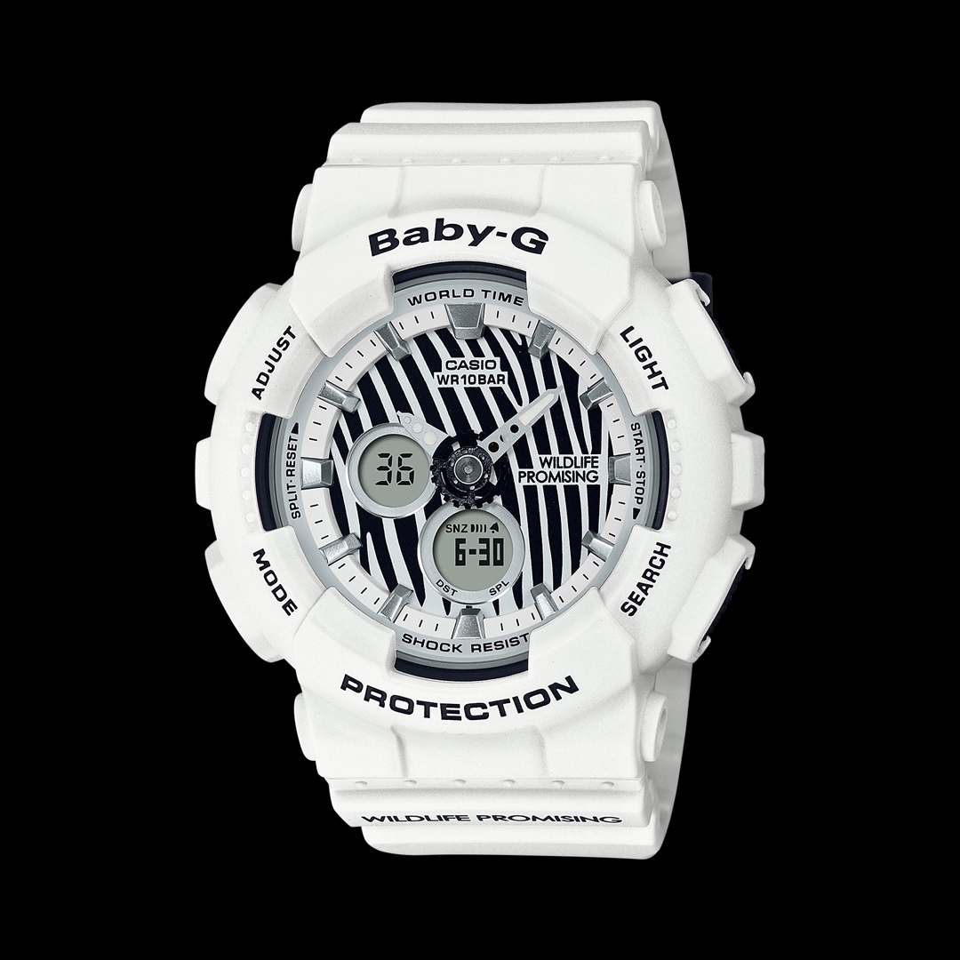 11/5 発売！G-SHOCK × 環境団体「WILDLIFE PROMISING」コラボ「グレビーシマウマ」がテーマのG-SHOCK “GA-110WLP-7AJR/BA-120WLP-7AJR” (ジーショック Gショック)