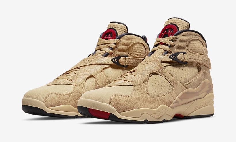 【国内 5/16 発売】八村塁モデル ナイキ エア ジョーダン 8 SE “トゥワイン/ジムレッド” (Rui Hachimura NIKE AIR JORDAN 8 SE “Twine/Gym Red”) [DO2496-700]