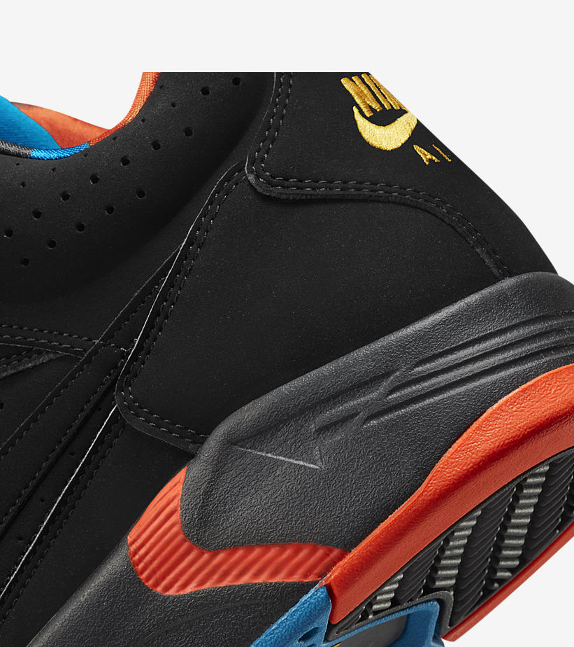 11/15 発売！ナイキ エア フライト ライト ミッド “ブラック/トータルオレンジ” (NIKE AIR FLIGHT LITE MID “Black/Team Orange”) [DQ7687-001]