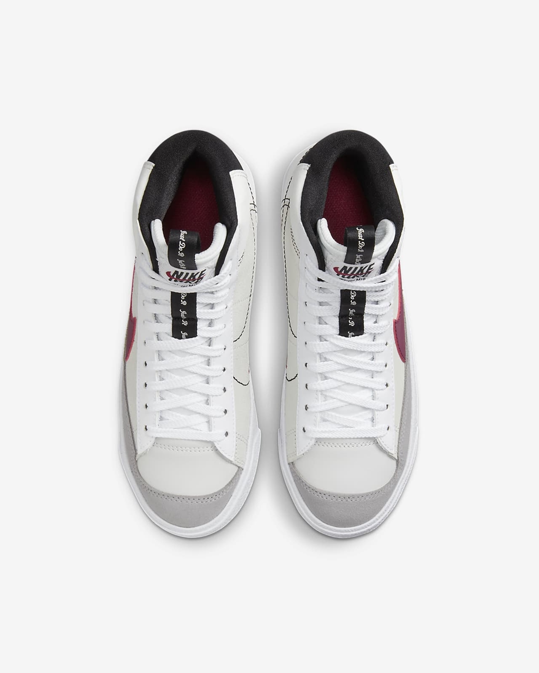 11/21 発売！ナイキ GS ブレーザー ミッド 77 SE “サミットホワイト/ラッシュマルーン” (NIKE GS BLAZER MID 77 SE “Summit White/Rush Maroon”) [DH8640-101]