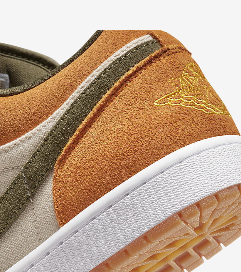 【国内 2/25 発売】ナイキ エア ジョーダン 1 ロー “オレンジ/オリーブ” (NIKE AIR JORDAN 1 LOW “Orange/Olive”) [DH6931-102]