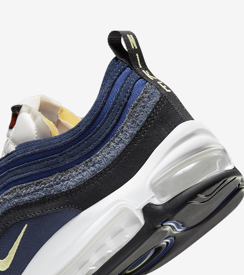 【国内 3/24 発売】ナイキ エア マックス 97 SE “ランニングクラブ/ブラック/ネイビー” (NIKE AIR MAX 97 SE “Running Club/Black/Navy”) [DH1085-001]