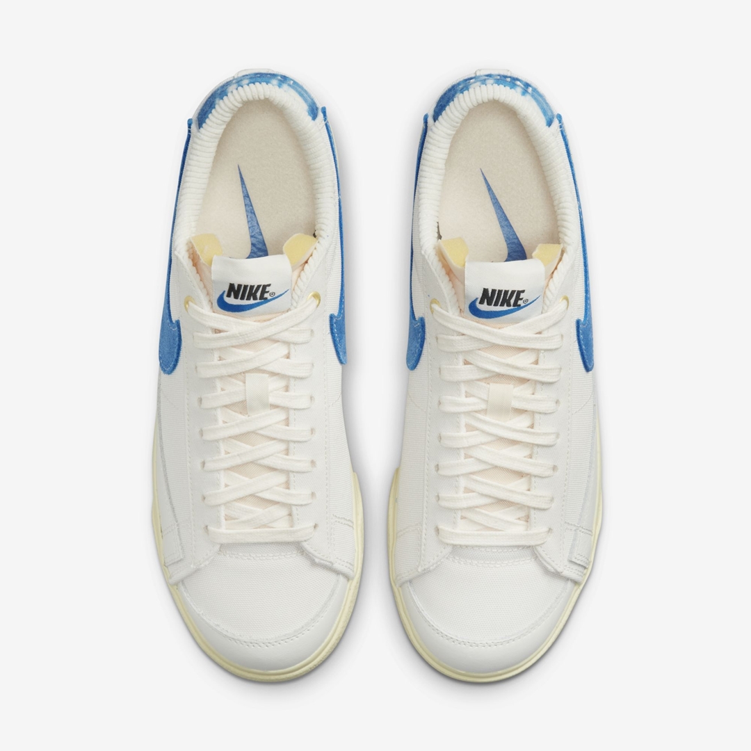 【国内 11/15 発売】ナイキ ウィメンズ ブレーザー ロー プラットフォーム “セイル/ゲームロイヤル” (NIKE WMNS BLAZER LOW PLATFORM “Sail/Game Royal”) [DO2371-133]