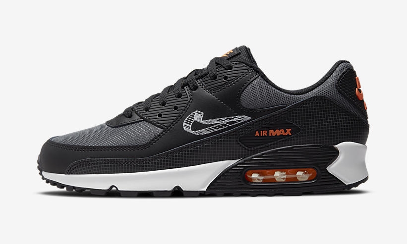 2021年 発売予定！ナイキ エア マックス 90 “3D スウッシュ/ブラック” (NIKE AIR MAX 90 “3D Swoosh/Black”) [DR5642-001]