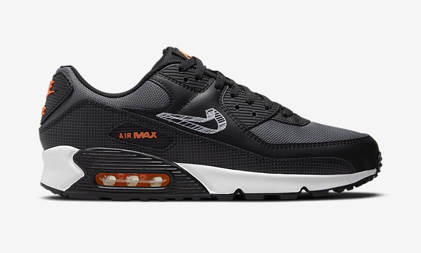 2021年 発売予定！ナイキ エア マックス 90 “3D スウッシュ/ブラック” (NIKE AIR MAX 90 “3D Swoosh/Black”) [DR5642-001]