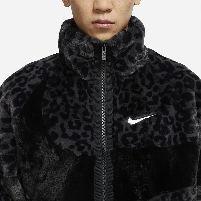 KITH × NIKE BIG SWOOSH ジャケット　新品　レオパード