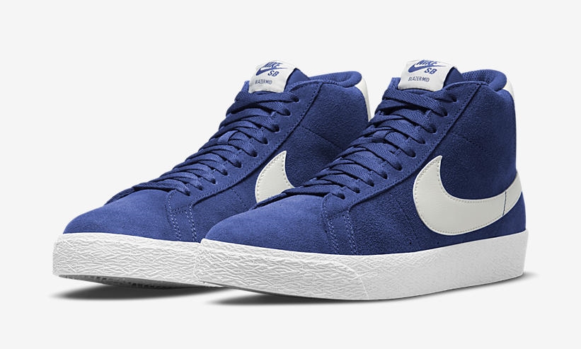 2021年 発売予定！ナイキ SB ズーム ブレーザー ミッド “ロイヤル/ホワイト” (NIKE SB ZOOM BLAZER MID “Royal/White”) [864349-403]