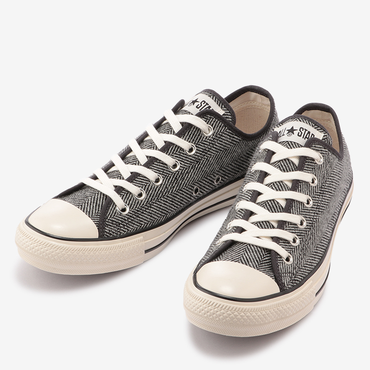 11/16 発売！トラッドスタイルを代表するヘリンボーンのツイード素材を採用した CONVERSE ALL STAR US TWEED OX (コンバース オールスター US ツイード OX)