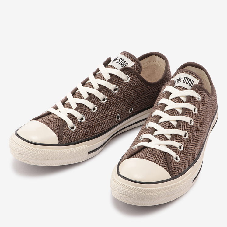 11/16 発売！トラッドスタイルを代表するヘリンボーンのツイード素材を採用した CONVERSE ALL STAR US TWEED OX (コンバース オールスター US ツイード OX)