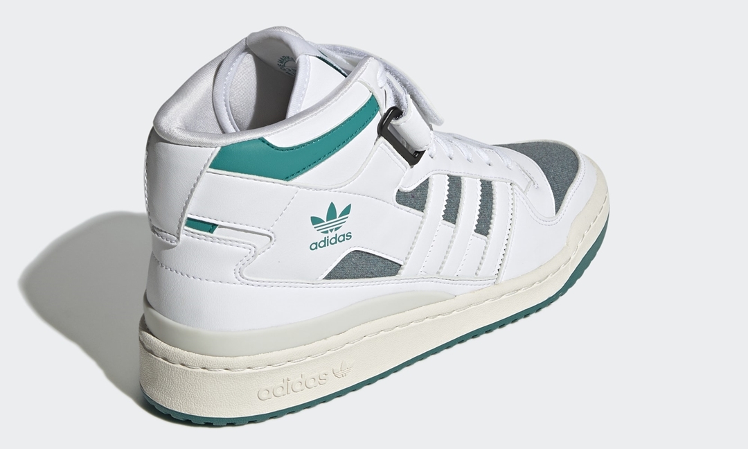 adidas Originals FORUM MID “White/Eqt Green” (アディダス オリジナルス フォーラム ミッド “ホワイト/エキップメントグリーン”) [GZ6336]