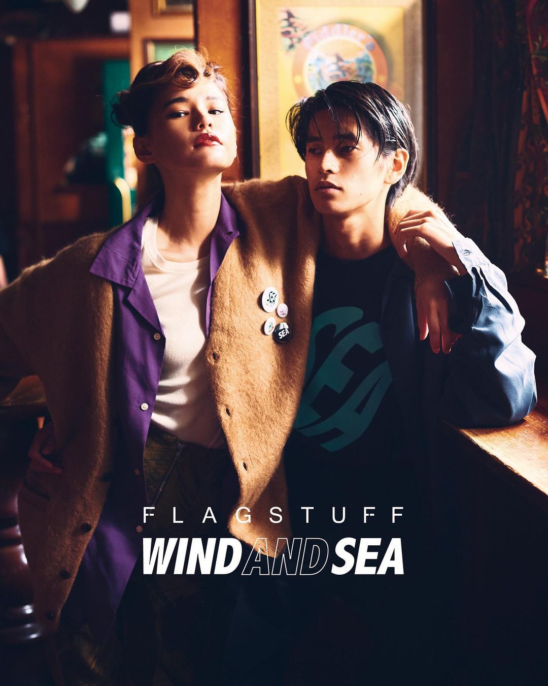 【発売予定】F-LAGSTUF-F × WIND AND SEA 最新コラボ (フラグスタフ ウィンダンシー)