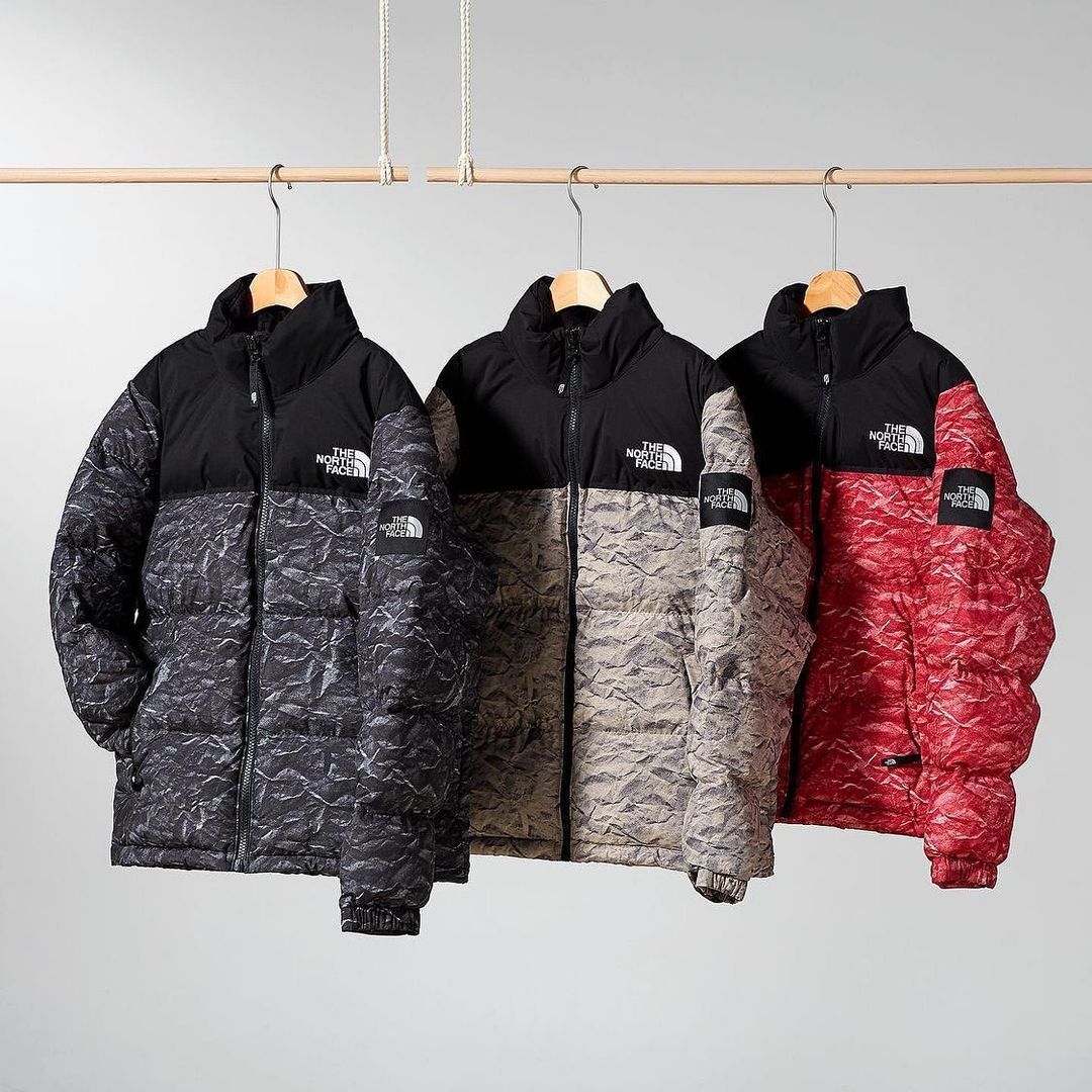 Lotte Department × THE NORTH FACE “Paper Novelty Nuptse Jacket”が海外 11/13 発売 (ロッテ ザ・ノース・フェイス)