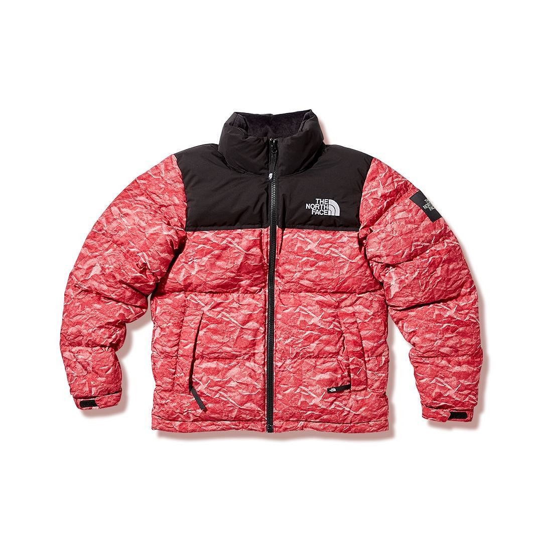 Lotte Department × THE NORTH FACE “Paper Novelty Nuptse Jacket”が海外 11/13 発売 (ロッテ ザ・ノース・フェイス)