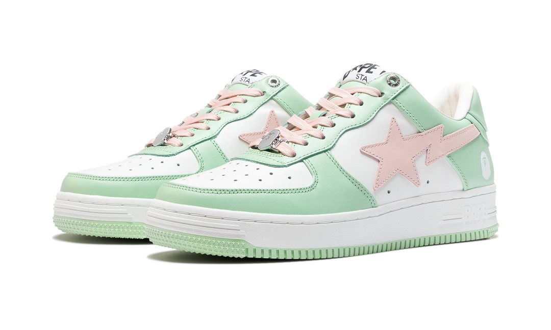 11/14 発売！A BATHING APE BAPE STA から3色のパステルカラーをあしらった「BAPE STA PASTEL COLOR」 (ア ベイシング エイプ)