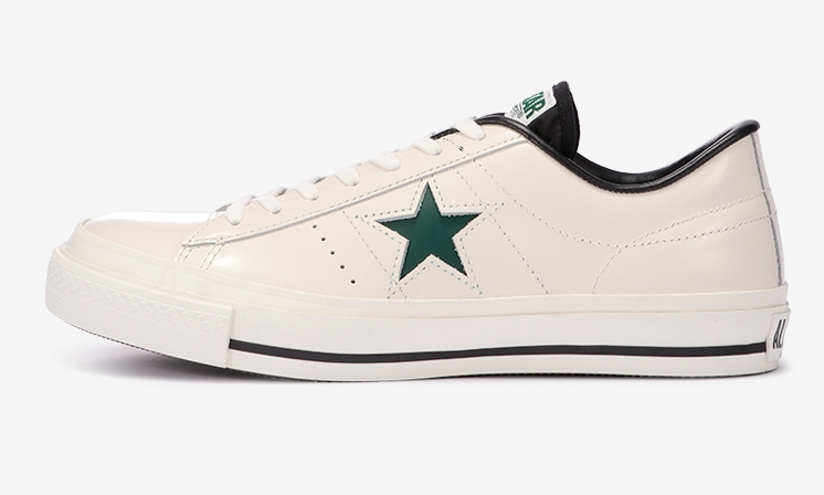 11/12 発売！国産ワンスターのカラーアレンジモデル CONVERSE ONE STAR J “White/Green [35200320]” (コンバース ワンスター J “ホワイト/グリーン”)